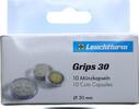 Zubehör von Leuchtturm Münzkapseln Münzkapseln GRIPS 30 mm, 10er Pack -