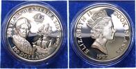 Cook Islands 100 Dollars - 5 Unzen Silber 100 Dollars Cook Islands - Elizabeth II - 500 Years of America -