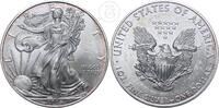USA 1 Dollar 1 Unze Silber American Eagle - Vereinigte Staaten von Amerika 1 oz Silber -