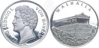 BRD Bayern Silbermedaille König Ludwig I. von Bayern - Walhalla -