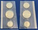 USA Dollar, Half Dollar, Quarter Dollar Set - ¼ Dollar + ½ Dollar + 1 Dollar - USA Münzen Zweihundertjahrfeier Satz -