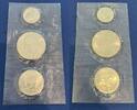 USA Dollar, Half Dollar, Quarter Dollar Set - ¼ Dollar + ½ Dollar + 1 Dollar - USA Münzen Zweihundertjahrfeier Satz -
