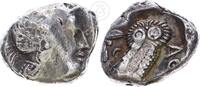 Griechenland Tetradrachme Attika Athen -