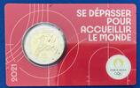 Frankreich 2€ Gedenkmünze Olympische Spiele 2024 in Paris -