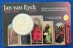 Belgien 2 Euro Coincard Jan van Eyck -