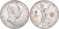 Österreich 5 Kronen 5 Corona - zum 60. Regierungsjubiläum - Kaiser Franz Joseph I. (1848-1916) -