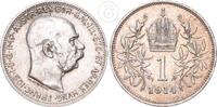 Österreich 1 Krone Krone Österreich Ungarn - Kaiser Franz Joseph I. 1848-1916 -