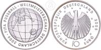 Deutschland BRD 10 Euro 10 € Gedenkmünze - FIFA Fußball-Weltmeisterschaft Deutschland 2006 – 3. Ausgabe -