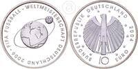 Deutschland BRD 10 Euro 10 € Gedenkmünze - FIFA Fußball-Weltmeisterschaft Deutschland 2006 – 2. Ausgabe -