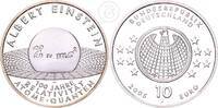 Deutschland BRD 10 Euro 10 € Gedenkmünze - Albert Einstein – 100 Jahre Relativität, Atome, Quanten -