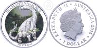 Australien 1 Dollar 1 Unze Silber Diamantinasaurus - Australian Age of Dinosaurs - Silbermünze mit Farbapplikation -