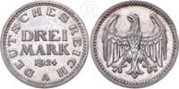 Deutschland - Weimar 3 Mark Weimarer Republik - 3 Reichsmark Kursmünze -