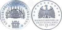 Deutschland BRD 25 Euro 25 € Gedenkmünze Weihnachten – Erzgebirgischer Schwibbogen -