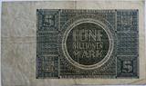 Germany five billion mark 1924 ZF