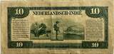 Nederlands-Indië tien gulden 1943 ZF+