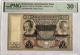 Nederland 50 gulden 1941 in PMG slab VF30