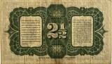 Nederlands-Indië 2,5 gulden 1943 met stempel voor gebruik in Nederlands Nieuw-Guinea ZF