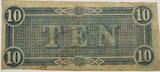 Confederated States tien dollar 1864 ZF