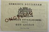 Rotterdam een gulden 1944 AU/UNC