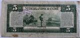 Nederlands-Indië vijf gulden 1943 ZF