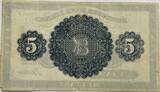 Ierland (Belfast) five pound 1942 scheurtjes en gestreken ZF-