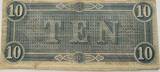 Confederated States ten dollar 1864 ZF/PR