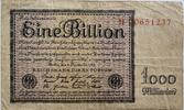Germany one billion mark 1923 ZF
