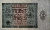 Germany five billion mark 1924 ZF