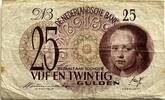 Nederland 25 gulden 1945 ZF-
