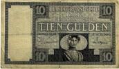 Nederland tien gulden 1930 proefserie met preparatieve verharding FR