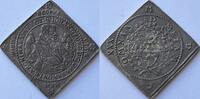 German States (Saxony) thalerklippe tiny mounting trace top??? -
