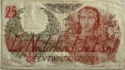Nederland 25 gulden 1947 replacement ZF