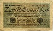 Germany two billionen mark -