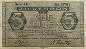 Nederland vijf gulden 1944 ZF