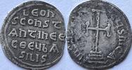 Byzantine Empire miliaresion Leo III (717-741) clipped -