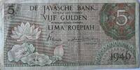 vijf gulden 1946 Nederlands-Indië  SS