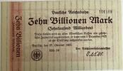 Germany (Berlin Reichsbahn) ten billion mark -