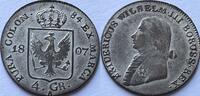 German States (Prusia) 4 groschen superbe, as struck with full original colour! -