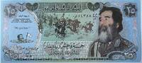 Irak 25 dinar propaganda biljet Saddam Hussein -