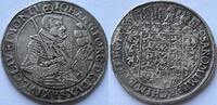 German States (Saxony) thaler attractive coin with good details, small mounting trace -