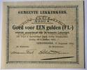 Nederland (noodgeld Lekkerkerk) Eem gulden 1914 AU