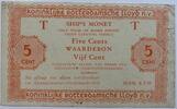 Nederland vijf cent 1947 ship money Rotterdamsche Lloyd ZF