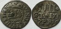German States (Hildesheim) 4 stadtpfennig slightly bended -