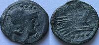 Roman Republic triens ND (after 211 BC) FR/ZF