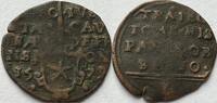 Zuidelijke Nederlanden (Maastricht) een stuiver 1579 noodmunt tijdens de belegering van Maastricht FR/ZF