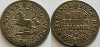German States (Brunswick-Wolfenbuttel) 1/12e thaler -