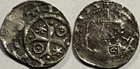 Bisdom Utrecht penning of denier ZJ Otto III van Holland (1234-1249) zeldzame munt! ZF
