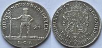 German States (Brunswick-Calenberg-Hannover) 2/3e thaler lightly cleaned -