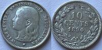 Nederland tien cent 1894 ZF