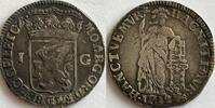 Noordelijke Nederlanden (Gelderland) een gulden 1712 mooie donkere patina ZF